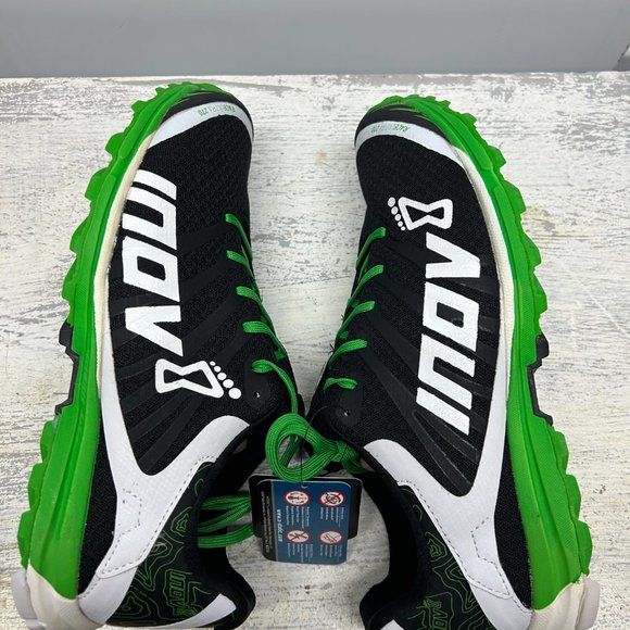 Inov-8 RACE ULTRA 270 (Men): Conquer Trails in Black/White/Green Precision - Picture 7 of 9